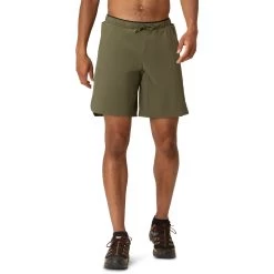 Norrona Senja Flex1 9 Inch Shorts Men - Olive Night