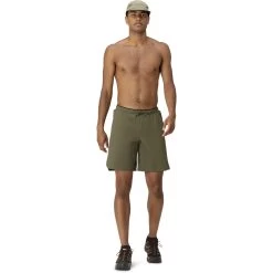 Norrona Senja Flex1 9 Inch Shorts Men - Olive Night -Norrona norrona senja flex1 9 inch shorts men olive night model 1 1399953