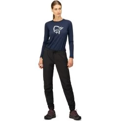 Norrona Senja Flex1 Trackster Pant Women - Caviar -Norrona norrona senja flex1 trackster pant women caviar 4 1518668
