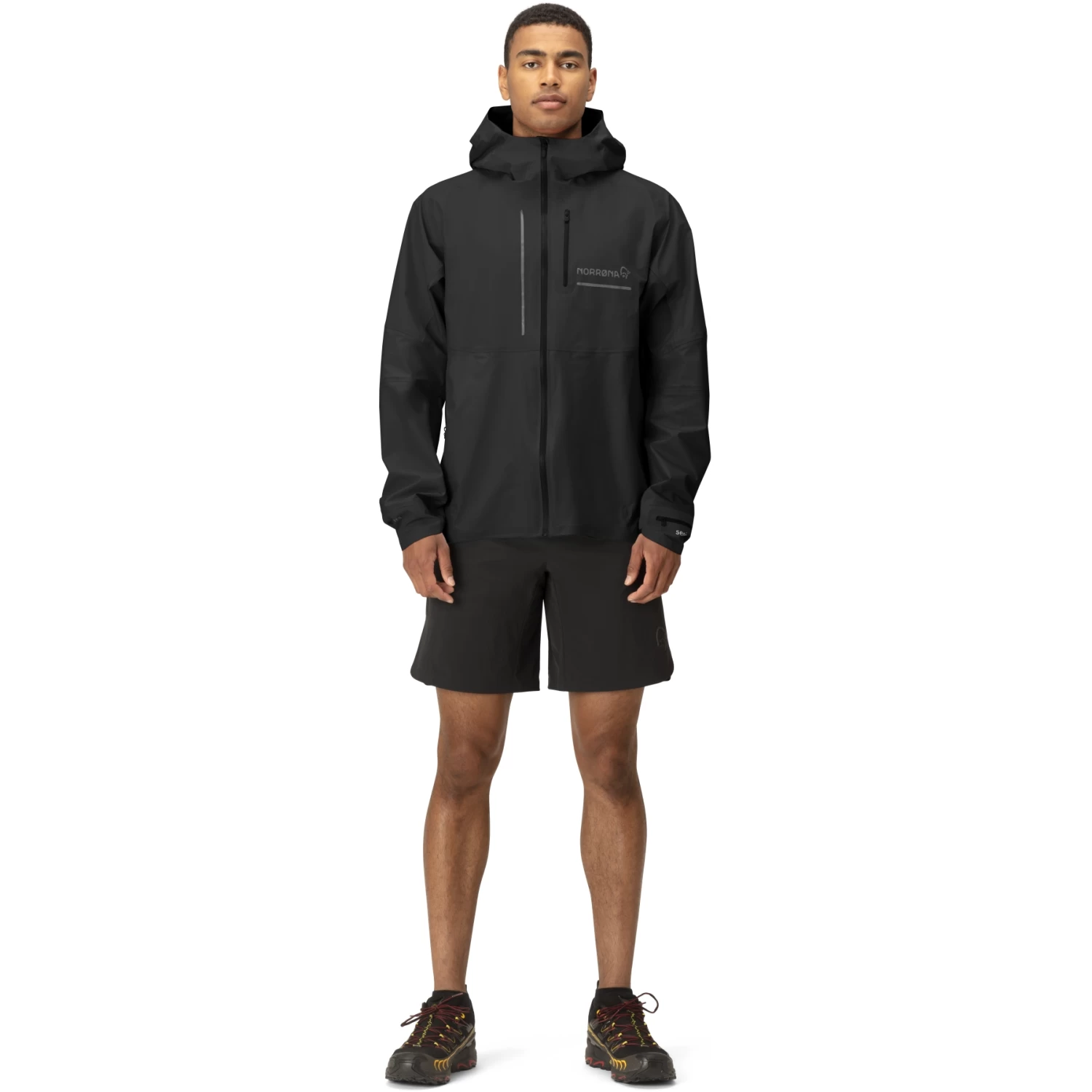 Norrona Senja Gore-Tex Active Jacket Men - Caviar 4 Norrona Senja Gore-Tex Active Jacket Men - Caviar - Image 4