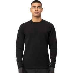 Norrona Skibotn Crew Neck Long Sleeve Men - Caviar