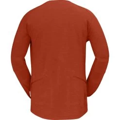 Norrona Skibotn Crew Neck Long Sleeve Men - Rooibos Tea -Norrona norrona skibotn crew neck long sleeve men rooibos tea 2 1343869