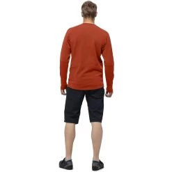 Norrona Skibotn Crew Neck Long Sleeve Men - Rooibos Tea -Norrona norrona skibotn crew neck long sleeve men rooibos tea model 2 1400010