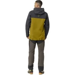 Norrona Svalbard Cotton Jacket Men - Slate Grey/Golden Palm -Norrona norrona svalbard cotton jacket men slate grey golden palm 3 1464235