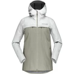 Norrona Svalbard Cotton Jacket Women - Ecru/Sandstone -Norrona norrona svalbard cotton jacket women ecru sandstone 1 1027482