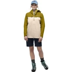 Norrona Svalbard Cotton Jacket Women - Golden Palm/Ecru -Norrona norrona svalbard cotton jacket women golden palm ecru 3 1464174