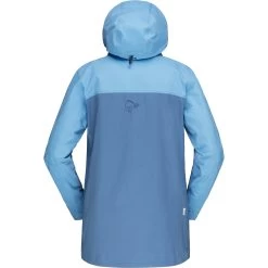 Norrona Svalbard Cotton Jacket Women - Heritage Blue/Coronet Blue -Norrona norrona svalbard cotton jacket women heritage blue coronet blue 2 904111
