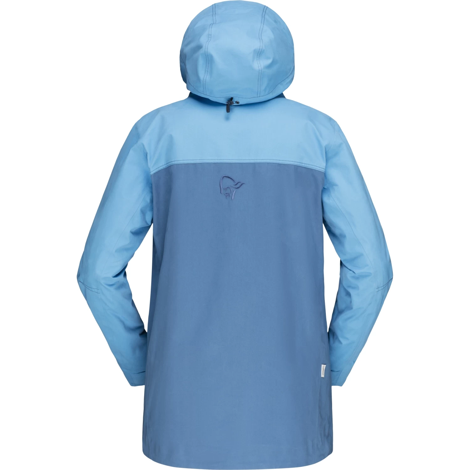 Norrona Svalbard Cotton Jacket Women - Heritage Blue/Coronet Blue - Image 3