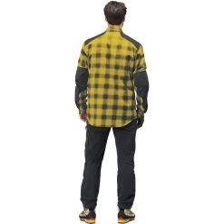 Norrona Svalbard Flannel Shirt Men - Golden Palm -Norrona norrona svalbard flannel shirt men golden palm 3 1464341