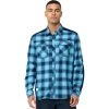 Norrona Svalbard Flannel Shirt Men - Heritage Blue/Indigo Night
