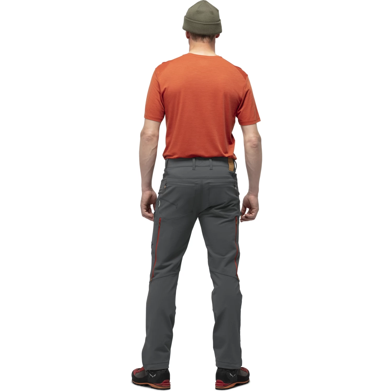 Norrona Svalbard Flex1 Pants Men - Slate Grey/Rooibos Tea 4 Norrona Svalbard Flex1 Pants Men - Slate Grey/Rooibos Tea - Image 4