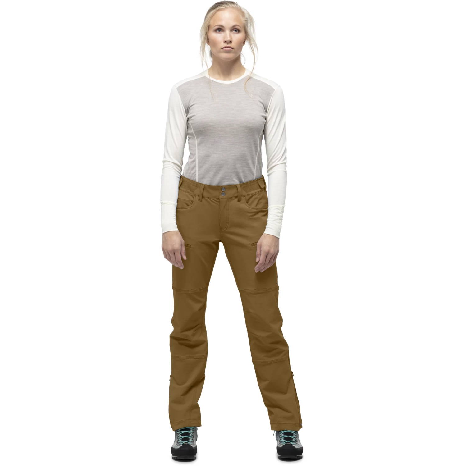 Norrona Svalbard Flex1 Pants Women - Breen 4 Norrona Svalbard Flex1 Pants Women - Breen - Image 4
