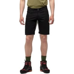 Norrona Svalbard Mid Cotton Shorts Men - Caviar/Slate Grey