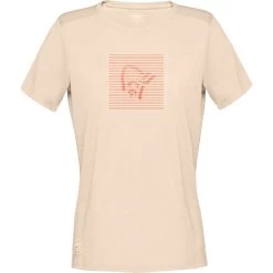 Norrona Svalbard Wool T-Shirt Women - Snowdrop -Norrona norrona svalbard wool t shirt women snowdrop 1 1344446