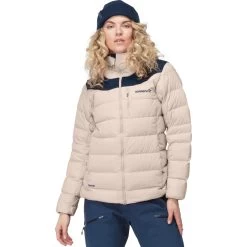 Norrona Tamok Down750 Jacket Women - Pure Cashmere