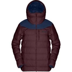 Norrona Tamok Down750 Jacket Women - Tawny Port -Norrona norrona tamok down750 jacket women tawny port 1 1258093
