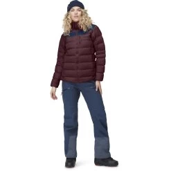 Norrona Tamok Down750 Jacket Women - Tawny Port -Norrona norrona tamok down750 jacket women tawny port 3 1258095