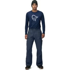 Norrona Tamok Gore-Tex Pants Men - Indigo Night -Norrona norrona tamok gore tex pants men indigo night model 2 1524278