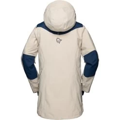 Norrona Tamok Gore-Tex Pro Jacket Women - Pure Cashmere -Norrona norrona tamok gore tex pro jacket women pure cashmere 2 1027680