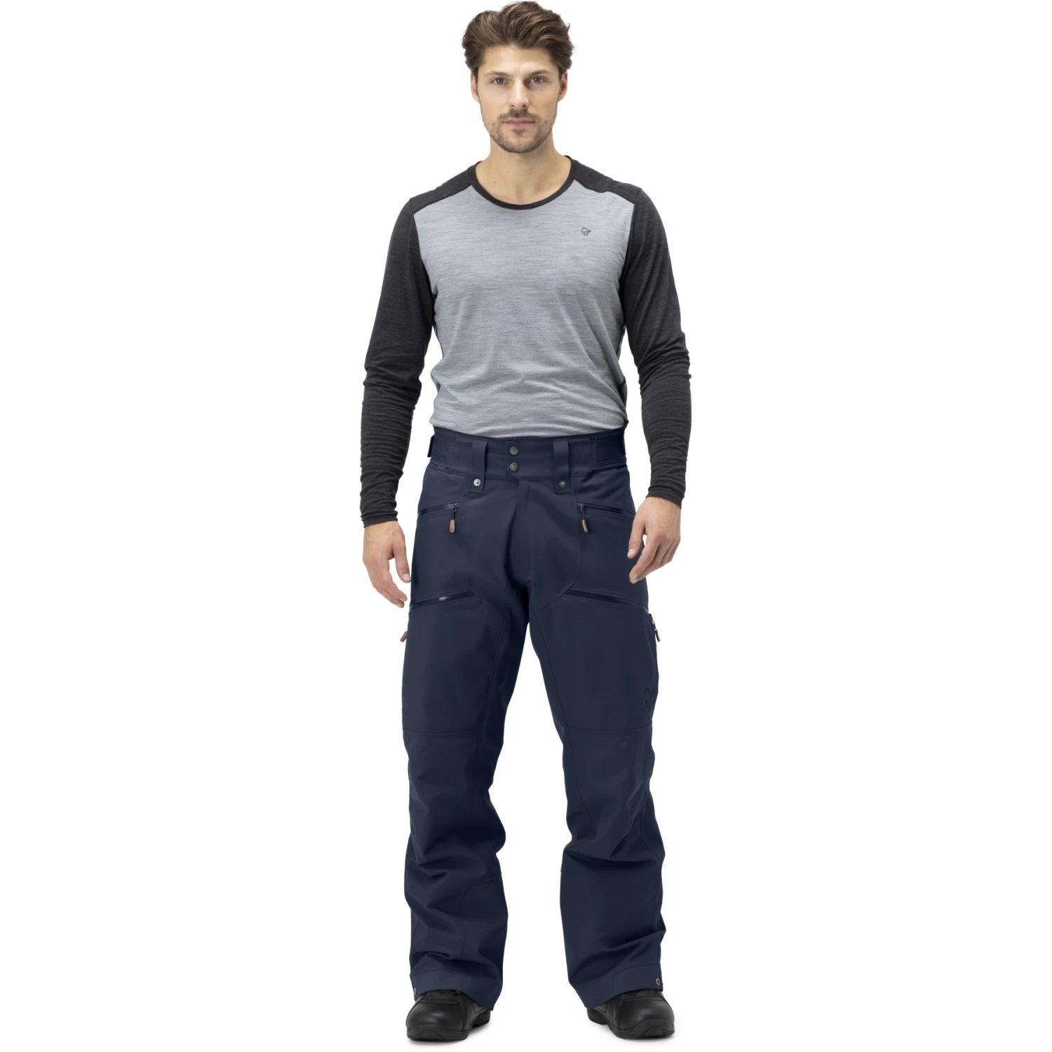 Norrona Tamok Gore-Tex Thermo40 Pants Men - Indigo Night 4 Norrona Tamok Gore-Tex Thermo40 Pants Men - Indigo Night - Image 4