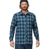 Norrona Tamok Wool Shirt Men - Indigo Night
