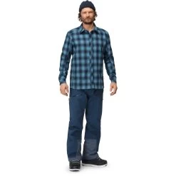 Norrona Tamok Wool Shirt Men - Indigo Night -Norrona norrona tamok wool shirt men indigo night 2 1518850