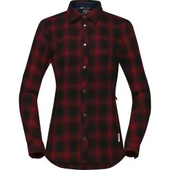 Norrona Tamok Wool Shirt Women - Tawny Port -Norrona norrona tamok wool shirt women tawny port 1 1258265