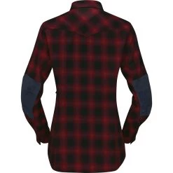 Norrona Tamok Wool Shirt Women - Tawny Port -Norrona norrona tamok wool shirt women tawny port 2 1258266