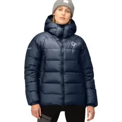 Norrona Trollveggen Down850 Jacket Women - Indigo Night