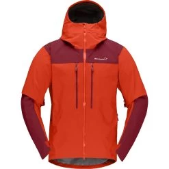 Norrona Trollveggen Gore-Tex Pro Light Jacket Men - Arednalin/Rhubarb -Norrona norrona trollveggen gore tex pro light jacket men arednalin rhubarb 2 1518931