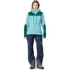 Norrona Trollveggen Gore-Tex Pro Light Jacket Women - Clearwater -Norrona norrona trollveggen gore tex pro light jacket women clearwater 4 1518898