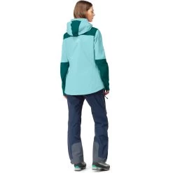 Norrona Trollveggen Gore-Tex Pro Light Jacket Women - Clearwater -Norrona norrona trollveggen gore tex pro light jacket women clearwater 5 1518899
