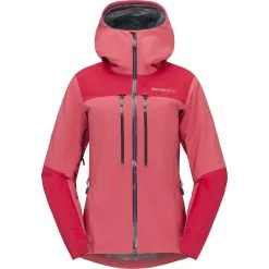 Norrona Trollveggen Gore-Tex Pro Light Jacket Women - Honeysuckle/Virtual Pink -Norrona norrona trollveggen gore tex pro light jacket women honeysuckle virtual pink 1 1127382