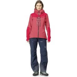 Norrona Trollveggen Gore-Tex Pro Light Jacket Women - Honeysuckle/Virtual Pink -Norrona norrona trollveggen gore tex pro light jacket women honeysuckle virtual pink 2 1464784