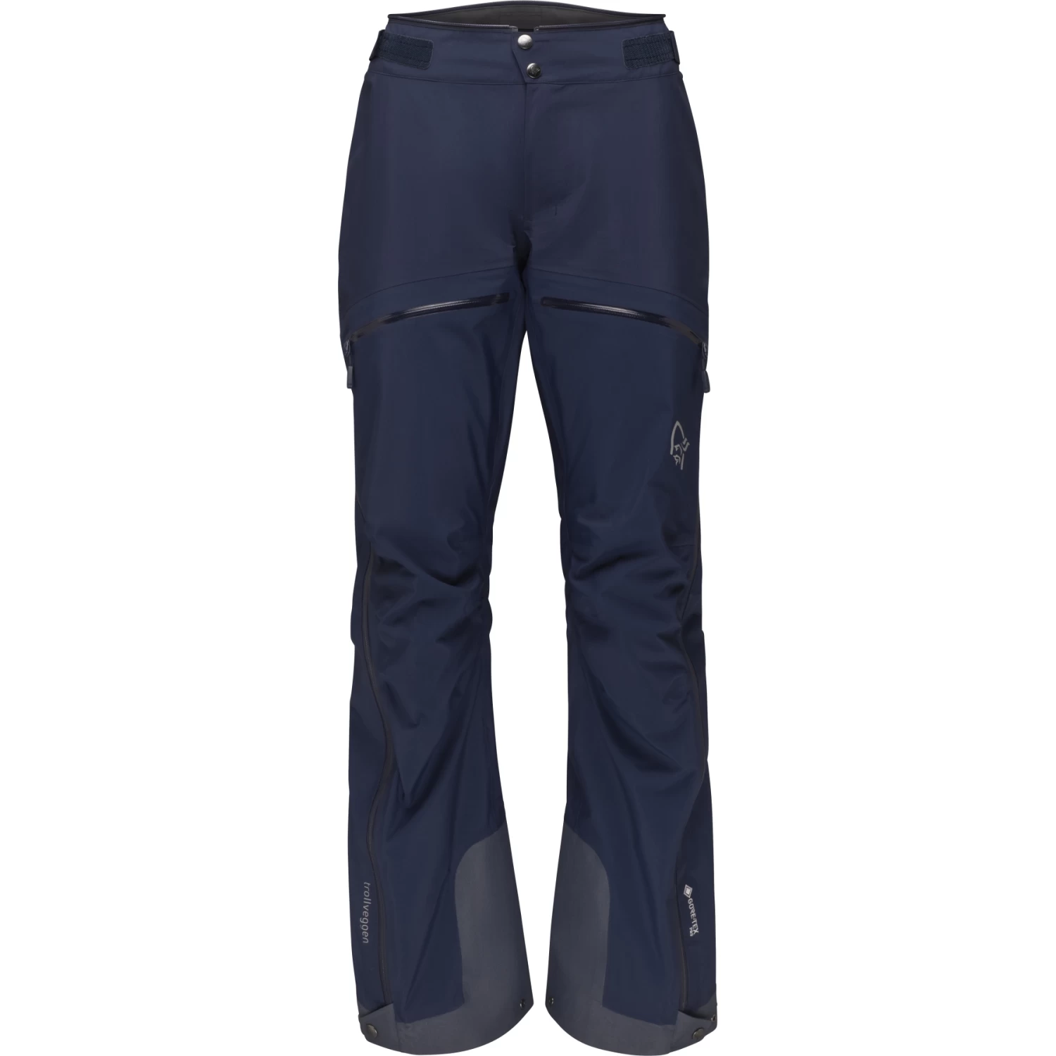Norrona Trollveggen Gore-Tex Pro Light Pants Women - Indigo Night/Indigo Night 2 Norrona Trollveggen Gore-Tex Pro Light Pants Women - Indigo Night/Indigo Night - Image 2