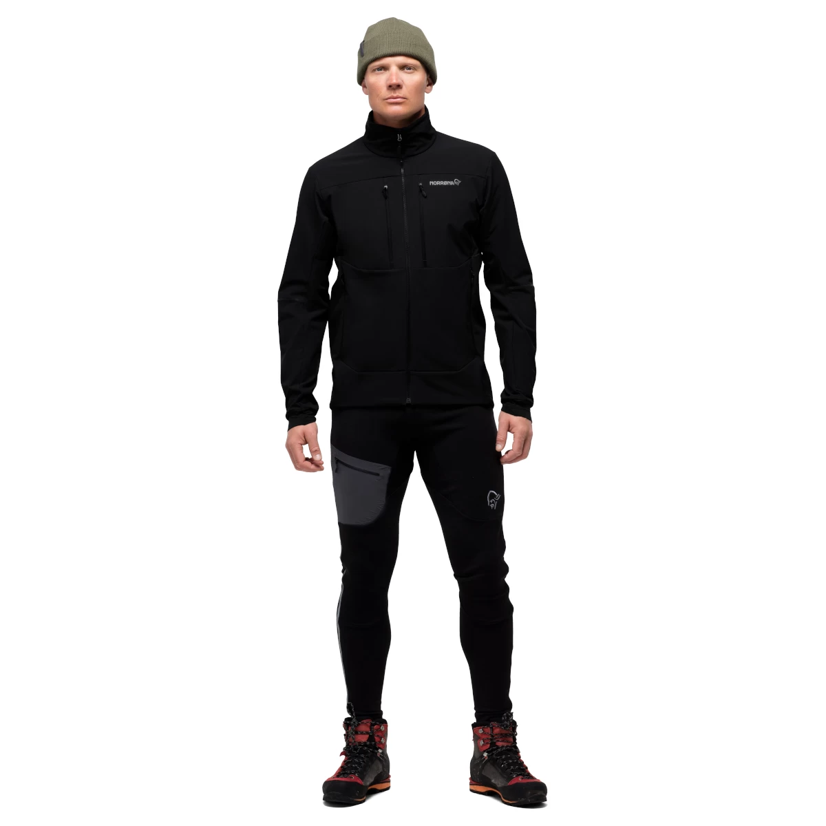 Norrona Trollveggen Hiloflex200 Jacket Men - Caviar 4 Norrona Trollveggen Hiloflex200 Jacket Men - Caviar - Image 4