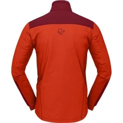 Norrona Trollveggen Hiloflex200 Jacket Men - Arednalin/Rhubarb -Norrona norrona trollveggen hiloflex200 jacket men arednalin rhubarb 3 1518947