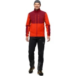 Norrona Trollveggen Hiloflex200 Jacket Men - Arednalin/Rhubarb -Norrona norrona trollveggen hiloflex200 jacket men arednalin rhubarb 4 1518948