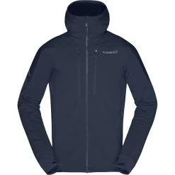 Norrona Trollveggen Powerstretch Pro Zip Hood Jacket Men - Indigo Night -Norrona norrona trollveggen powerstretch pro zip hood men indigo night 1 1031640