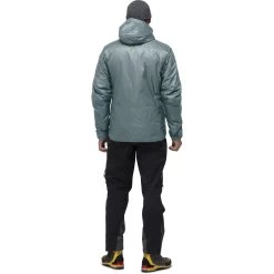 Norrona Trollveggen Primaloft100 Zip Hood Jacket Men - North Atlantic -Norrona norrona trollveggen primaloft100 zip hood men north atlantic 3 1258389