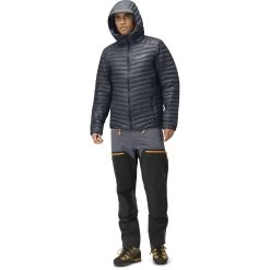 Norrona Trollveggen Superlight Down850 Hood Jacket Men - Cool Black -Norrona norrona trollveggen superlight down850 hood jacket men cool black 3 1258401