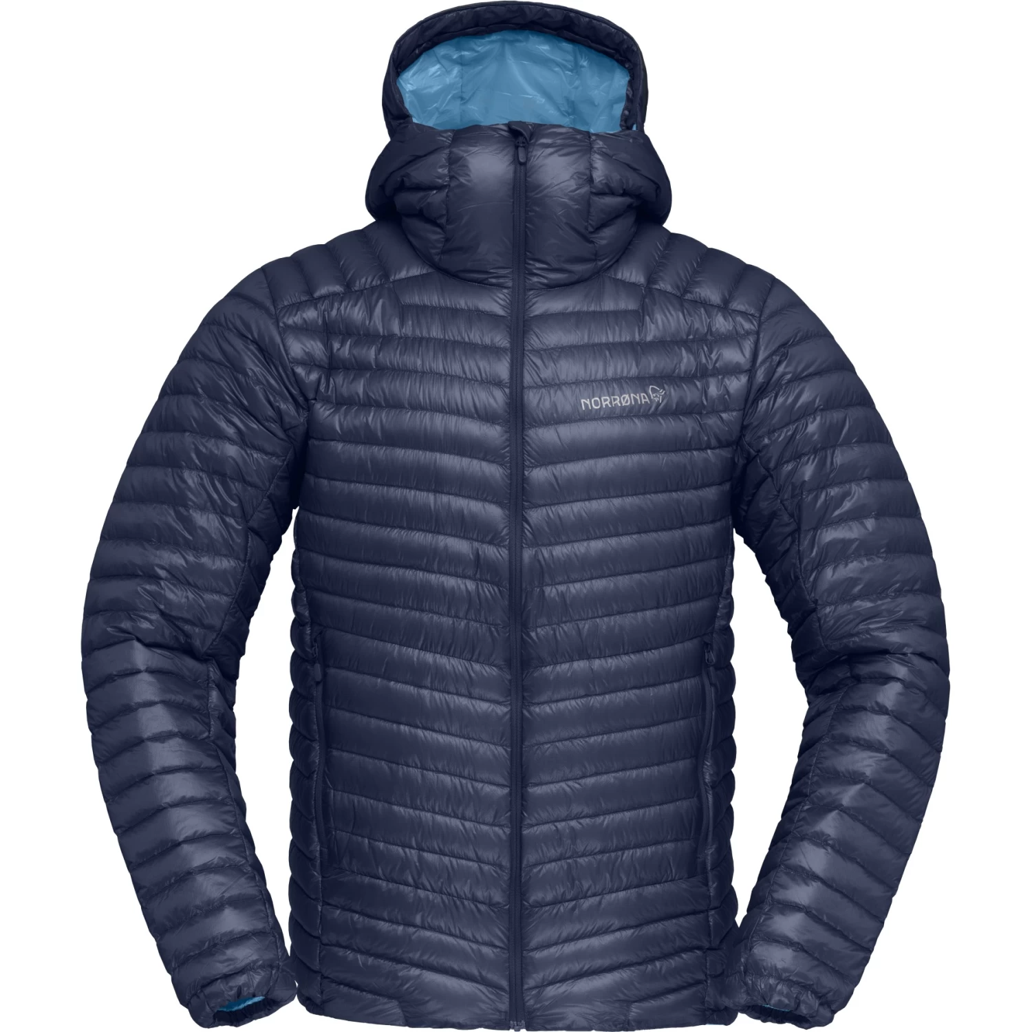 Norrona Trollveggen Superlight Down850 Hood Jacket Men - Indigo Night 2 Norrona Trollveggen Superlight Down850 Hood Jacket Men - Indigo Night - Image 2