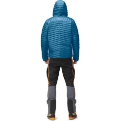Norrona Trollveggen Superlight Down850 Hood Jacket Men - Mykonos Blue -Norrona norrona trollveggen superlight down850 hood jacket men mykonos blue 5 1519041
