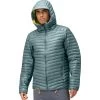 Norrona Trollveggen Superlight Down850 Hood Jacket Men - North Atlantic/Sulphur Spring