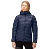 Norrona Trollveggen Superlight Down850 Hood Jacket Women - Indigo Night