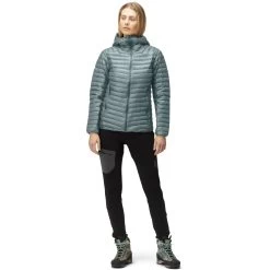 Norrona Trollveggen Superlight Down850 Hood Jacket Women - North Atlantic -Norrona norrona trollveggen superlight down850 hood jacket women north atlantic 3 1258421