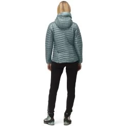 Norrona Trollveggen Superlight Down850 Hood Jacket Women - North Atlantic -Norrona norrona trollveggen superlight down850 hood jacket women north atlantic 4 1258422