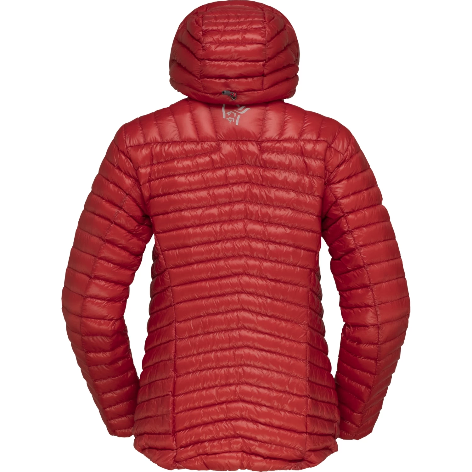 Norrona Trollveggen Superlight Down850 Hood Jacket Women - True Red 3 Norrona Trollveggen Superlight Down850 Hood Jacket Women - True Red - Image 3