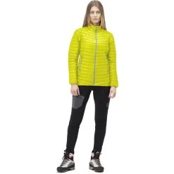 Norrona Trollveggen Superlight Down850 Jacket Women - Sulphur Spring -Norrona norrona trollveggen superlight down850 jacket women sulphur spring 3 1258483