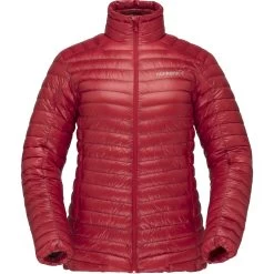 Norrona Trollveggen Superlight Down850 Jacket Women - True Red -Norrona norrona trollveggen superlight down850 jacket women true red 1 1031804
